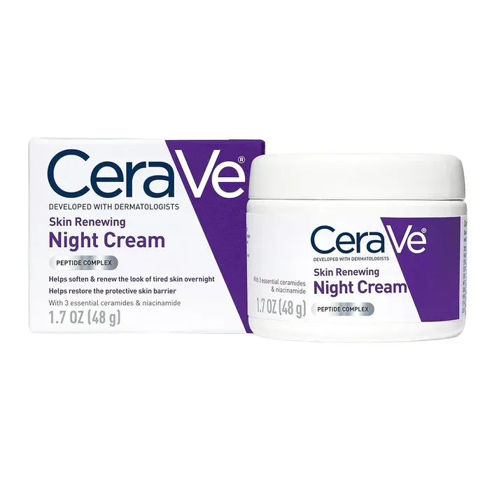 CeraVe 4 in 1 Skincare Kit Night Cream, Sunblock, Cleanser &amp; Serum for Radiant Skin View Gallery - Pakistan