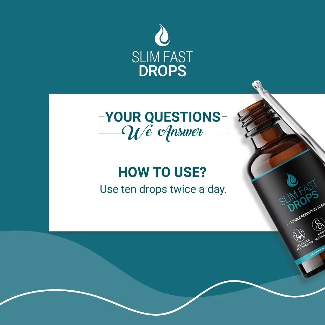 Slim Fast Drops – Easy & Effective Weight Loss Supplement View Gallery - Pakistan