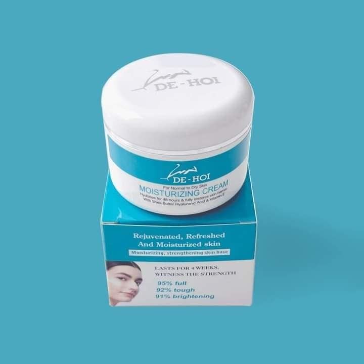 DE-HOI Moisturizing Cream, 100g, Rejuvenated, Refreshed, Brightening View Gallery - Pakistan