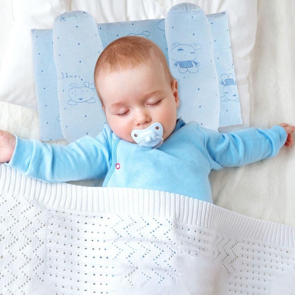 Shaping Baby Pillow  – Baby Pillow Sleep Positioner New Bedding Neck Support Kids Anti Roll Pillow(Random Colors) View Gallery - Pakistan