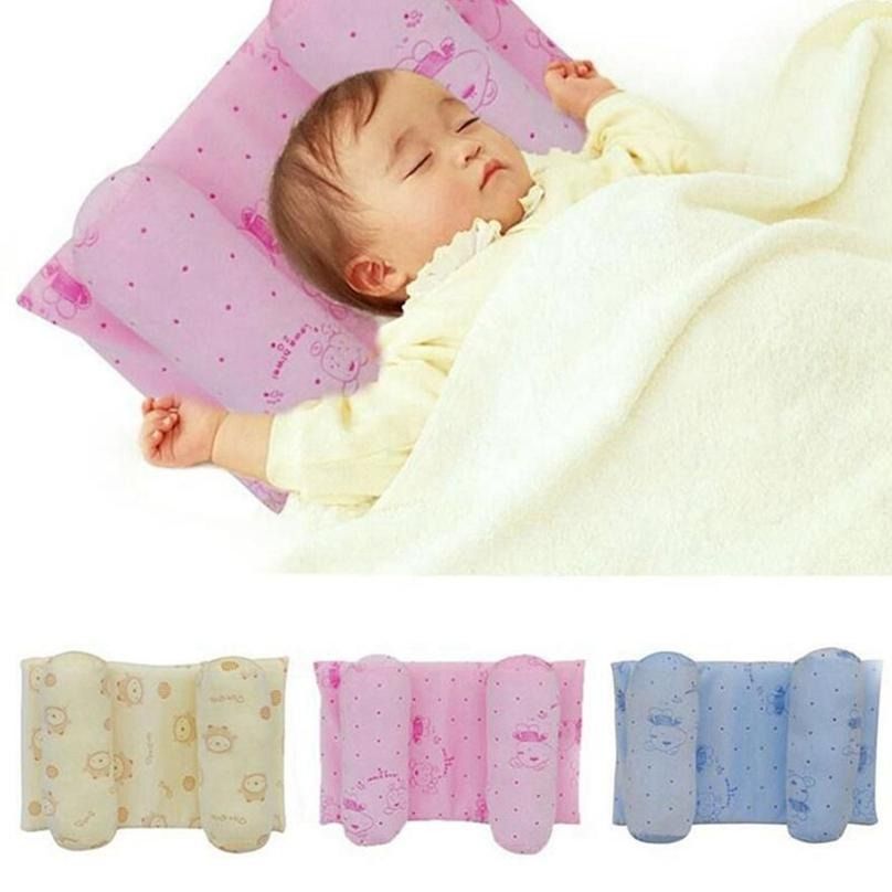Shaping Baby Pillow  – Baby Pillow Sleep Positioner New Bedding Neck Support Kids Anti Roll Pillow(Random Colors) View Gallery - Pakistan