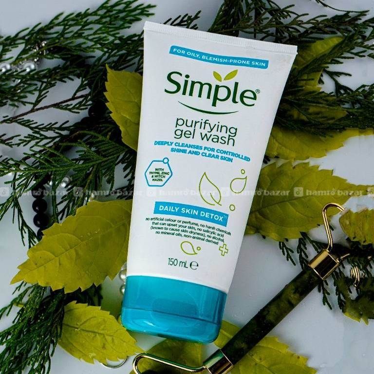 Simple Daily Skin Detox Purifying Gel Facial Wash – 150ml View Gallery - Pakistan