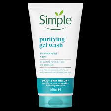 Simple Daily Skin Detox Purifying Gel Facial Wash – 150ml