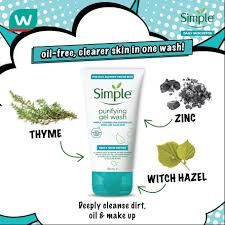 Simple Daily Skin Detox Purifying Gel Facial Wash – 150ml View Gallery - Pakistan