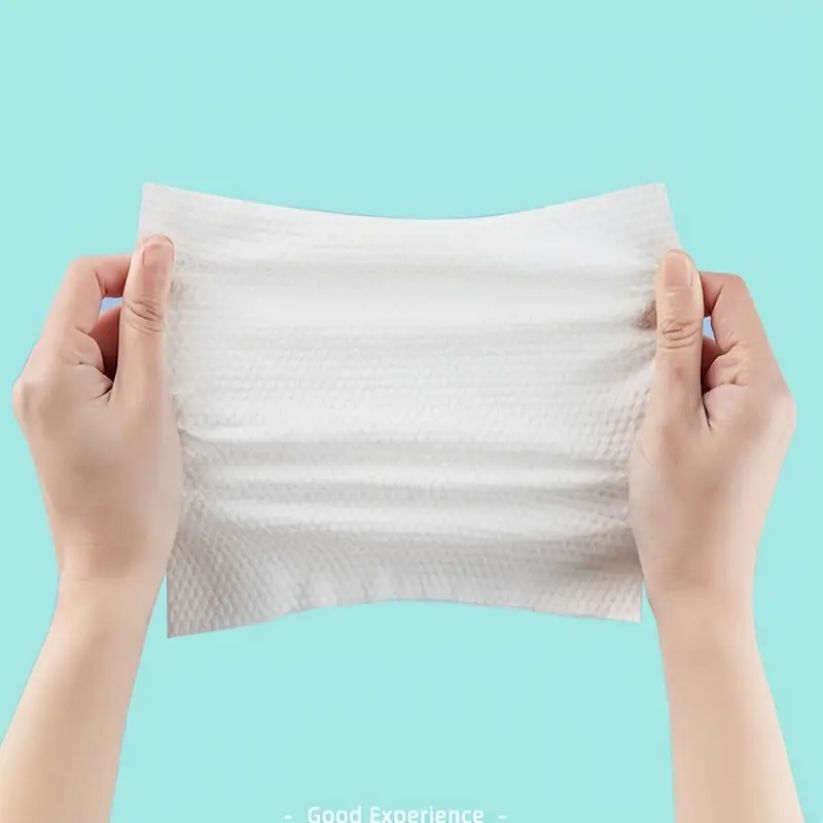 Disposable Face Towel – 70 Pcs Ultra Soft, Thickened Cotton Tissues | Lint-Free, Multi-Purpose Facial Dry Wipes for Skincare, Makeup Removal &amp; Cleansing View Gallery - Pakistan