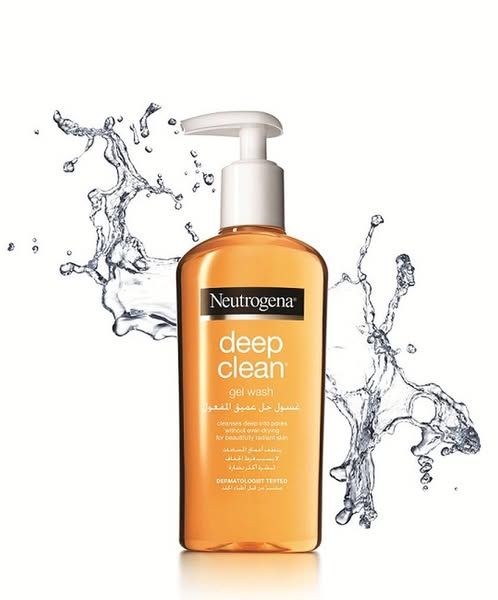 Neutrogena Deep Clean Gel Wash – Oil-Free Daily Facial Cleanser for Oily &amp; Combination Skin (200ml) View Gallery - Pakistan