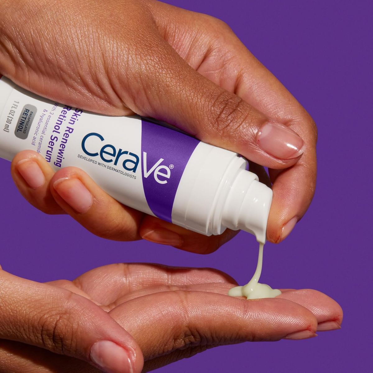 CeraVe, Skin Renewing Retinol Serum, (30 ml) lCeraVe Skin Renewing Serum with Retinol – Anti-Aging &amp; Smoothing Formula(30 ml) l View Gallery - Pakistan