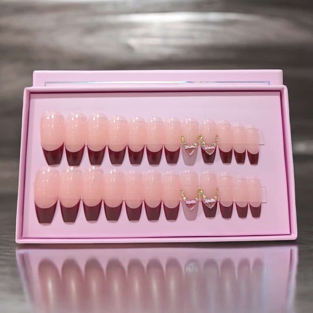 Long Press on Nails 24 Pcs Matte Perfection – O.two.o Nail Polish For A Luxe Look | Best Nails For Women