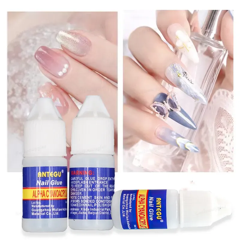 Pack of 5 – Strong Nail Glue for Nail Art, Decorations &amp; Artificial Nails – Quick-Drying Adhesive for Press-Ons, Nail Tips, Rhinestones &amp; DIY Manicure View Gallery - Pakistan