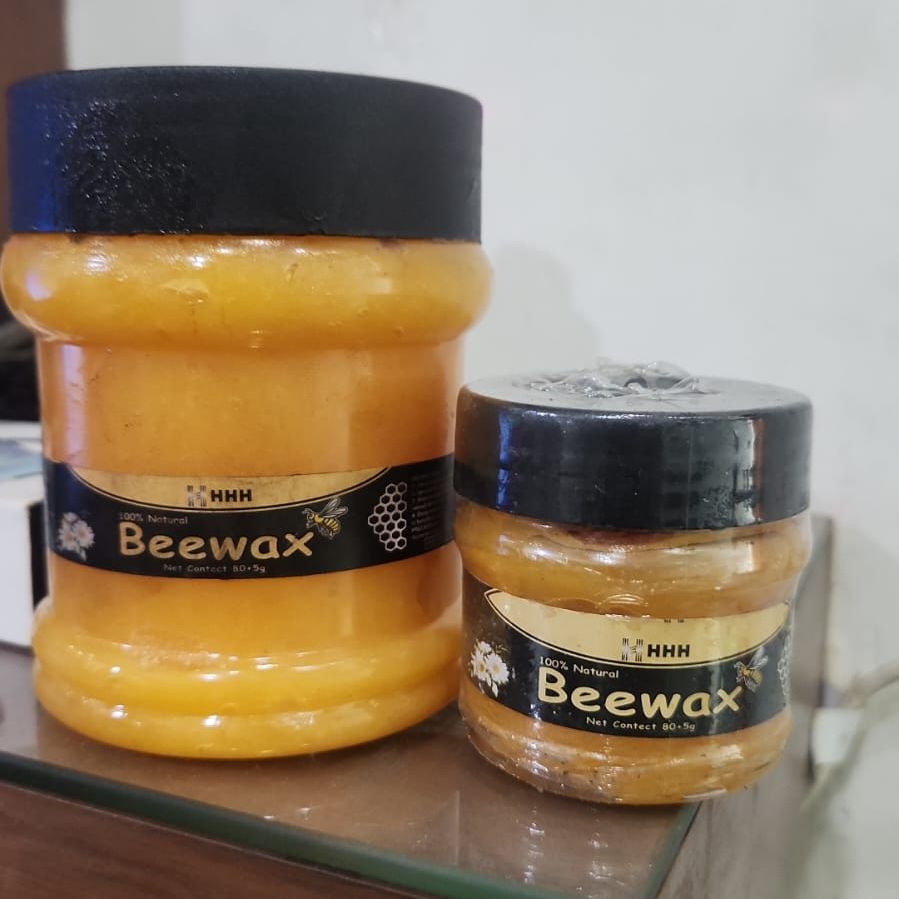 HHH Beewax 500g – Pure, Natural &amp; Multipurpose Beekeeping Wax for DIY, Furniture Shining &amp; Wood Polish View Gallery - Pakistan
