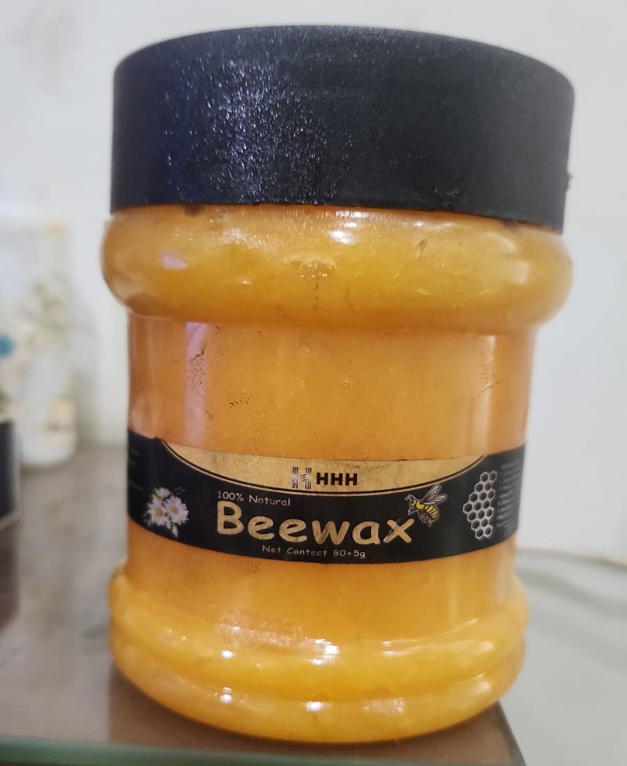 HHH Beewax 500g – Pure, Natural &amp; Multipurpose Beekeeping Wax for DIY, Furniture Shining &amp; Wood Polish View Gallery - Pakistan