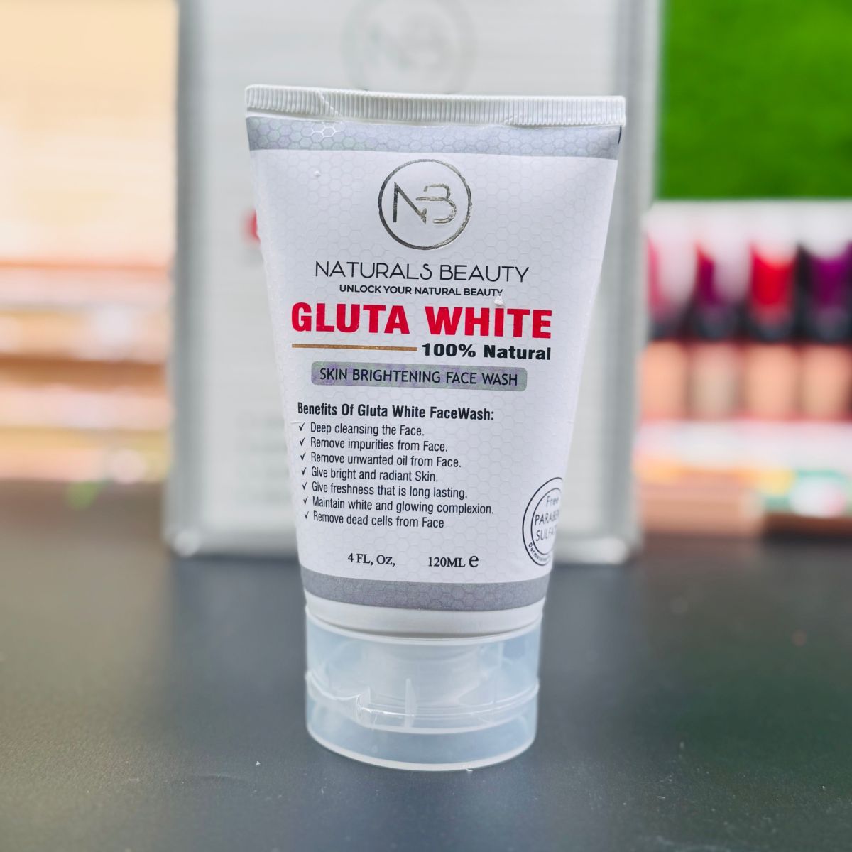 Gluta White Original Skin Brightening Face Wash – Glow Naturally! 120 ml