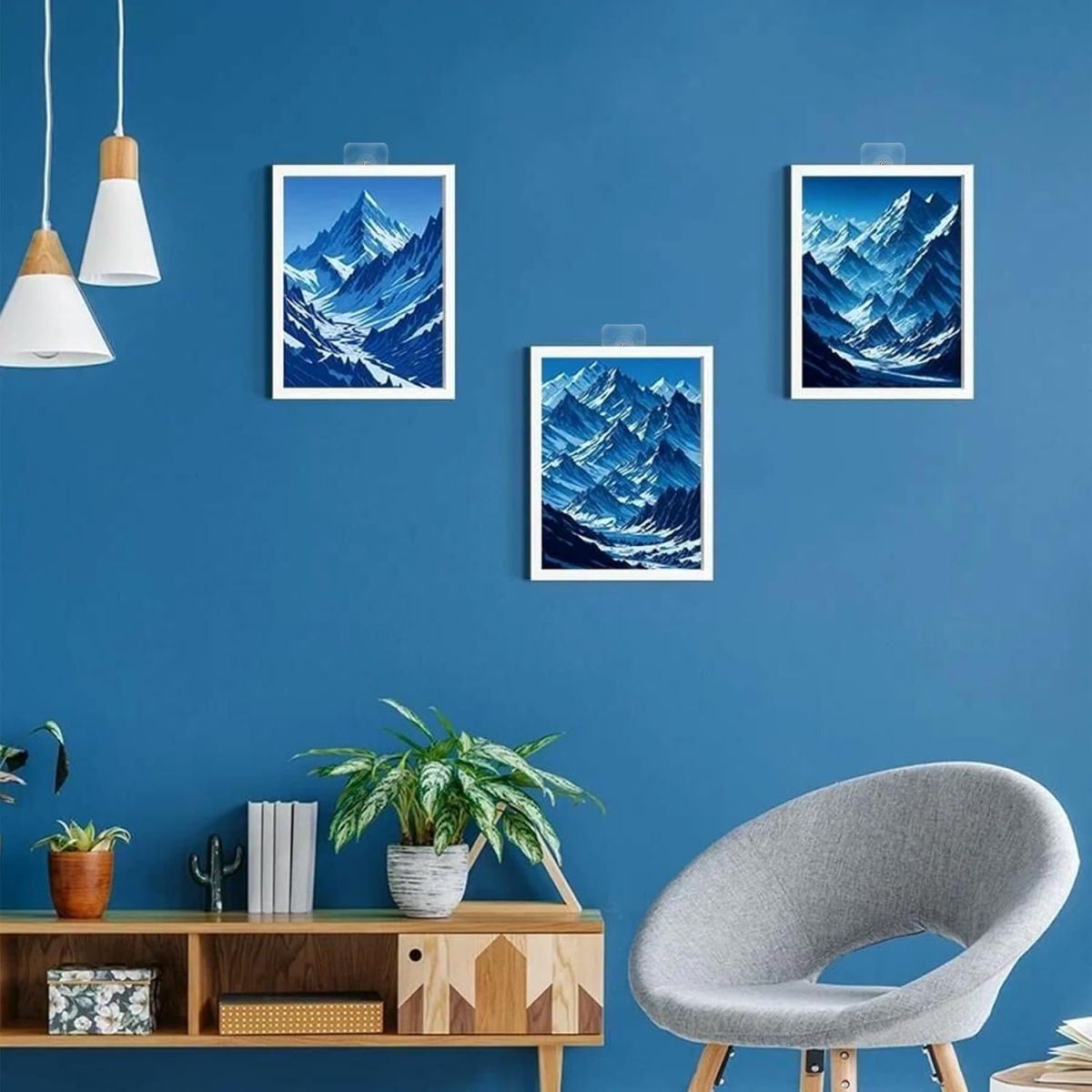 10-Pcs Self-Adhesive Wall Screws and Hanging Nails – Heavy-Duty Adhesive Wall Mount Hooks for Home and Office Use – No Drilling, Easy Installation for Hanging Frames, Keys, Towels, and More View Gallery - Pakistan