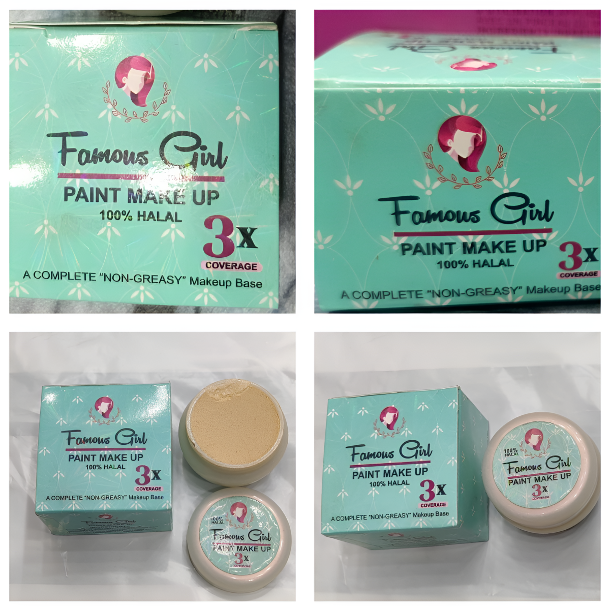 Famous Girl Beautiful Base – Lightweight, Flawless Finish Makeup Primer &amp;amp; Foundation Base for Smooth, Radiant Skin – Long-Lasting, Hydrating Formula for All Skin Types - 30ml