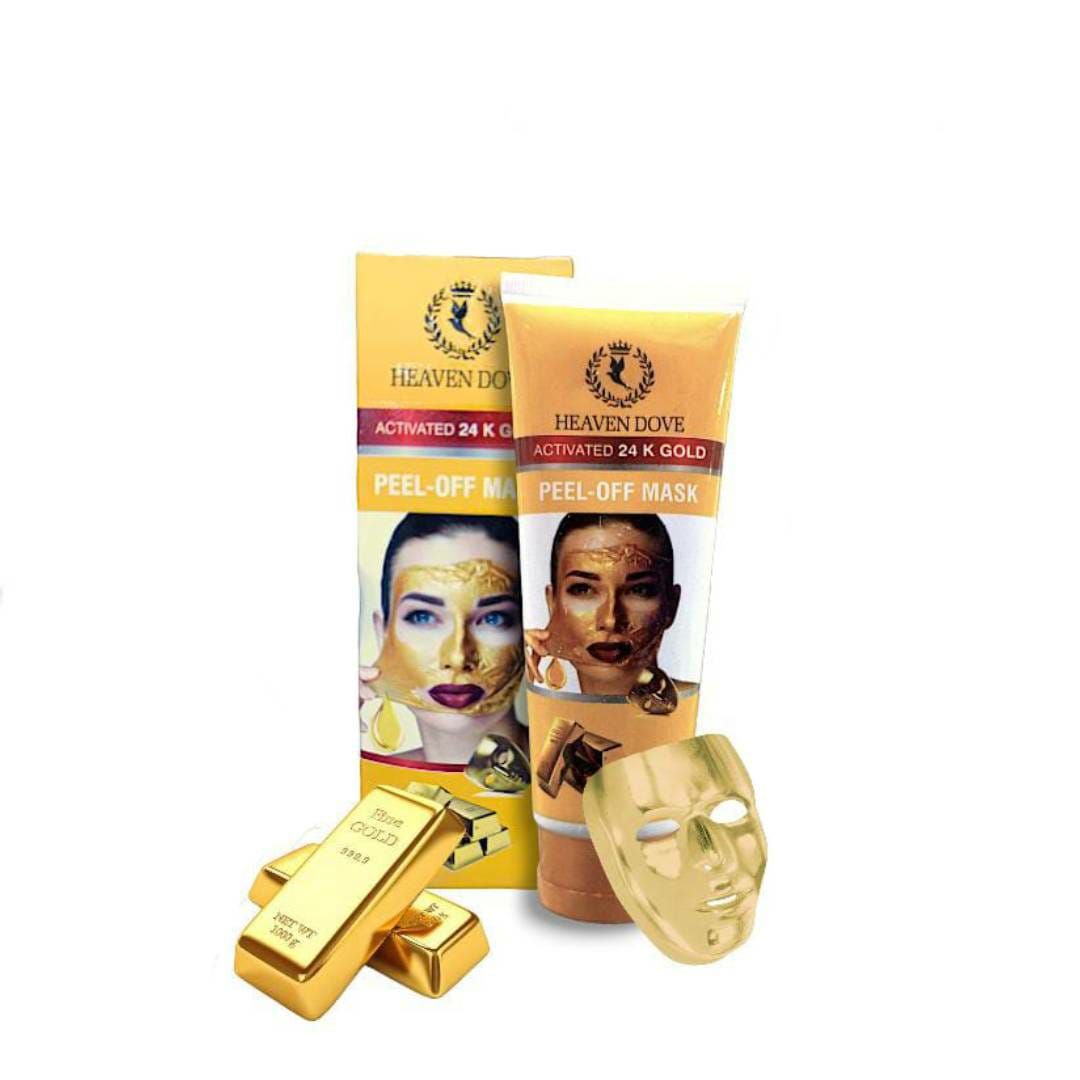 Heaven Original Dove 24K Gold Peel Off Mask – Luxurious Anti-Aging &amp; Deep Cleansing Skincare - 100 ml View Gallery - Pakistan