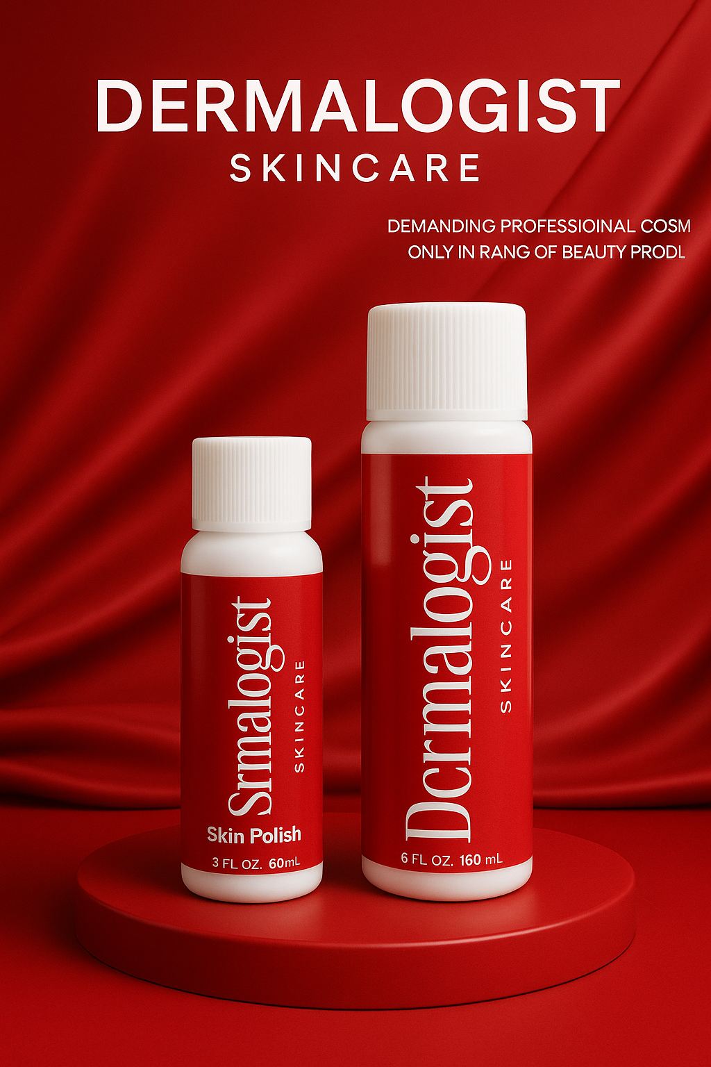 DERMALOGIST Advanced Skin Polish – Professional-Grade Exfoliating &amp;amp; Brightening Facial Scrub for Smooth, Glowing Skin – Deep Cleansing Formula with Natural Exfoliants – Suitable for All Skin Types, Men &amp;amp; Women