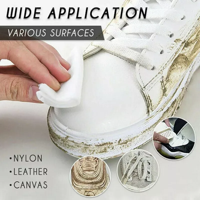 Disposable Shoe Cleaning Wipes | Quick Shine Clean Wet Wipes (80 Wipes In 1 Packet) | Instant Shoe Care | Easy, Mess-Free Cleaning View Gallery - Pakistan