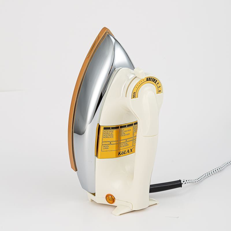 KoLAX Germany Heavy Dry Iron-822480 –1000-1200W Precision Performance with Classic Strength View Gallery - Pakistan