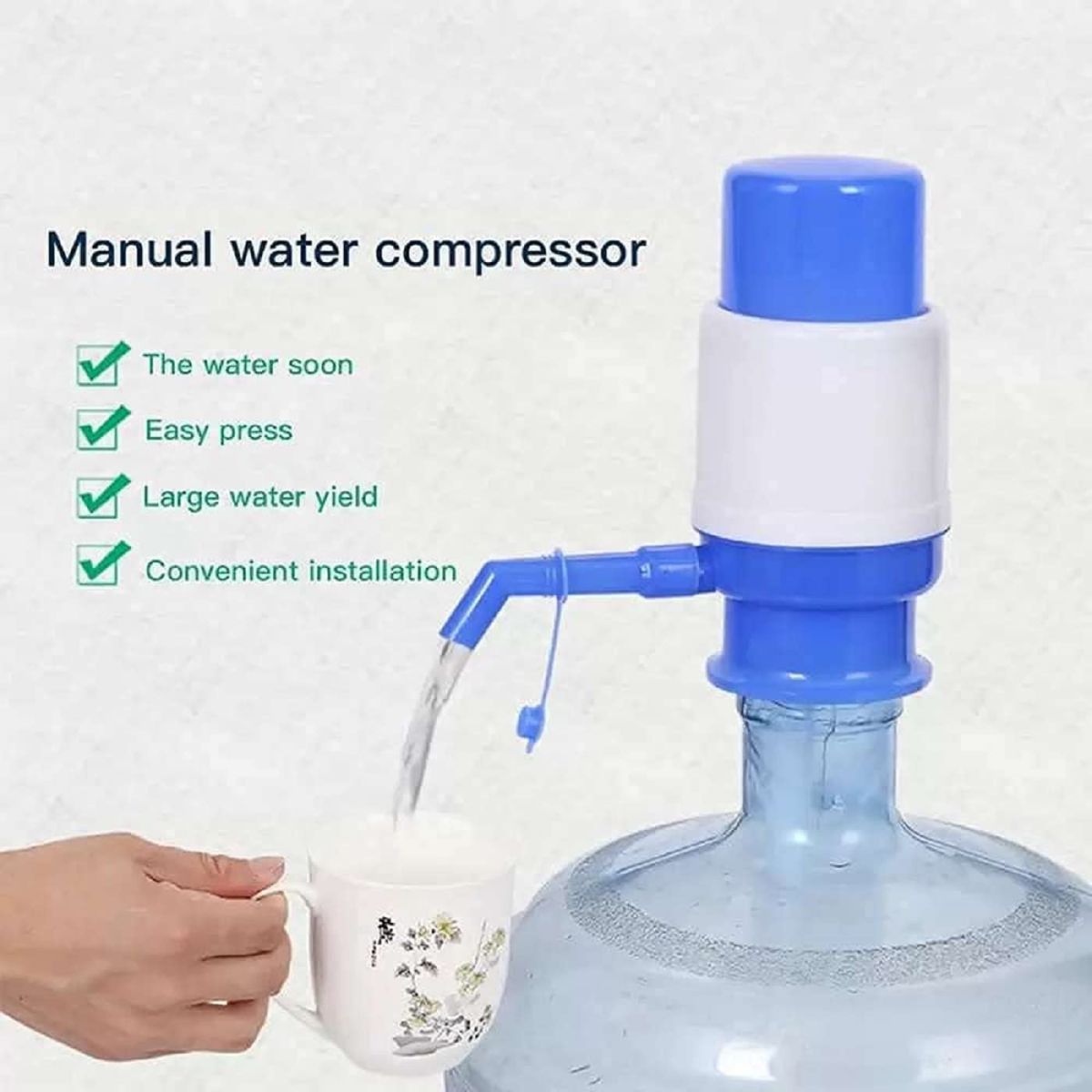 Manual Hand Press Pump Water Dispenser | Best Quality Water Pump | Hand Press Pump 8 inch