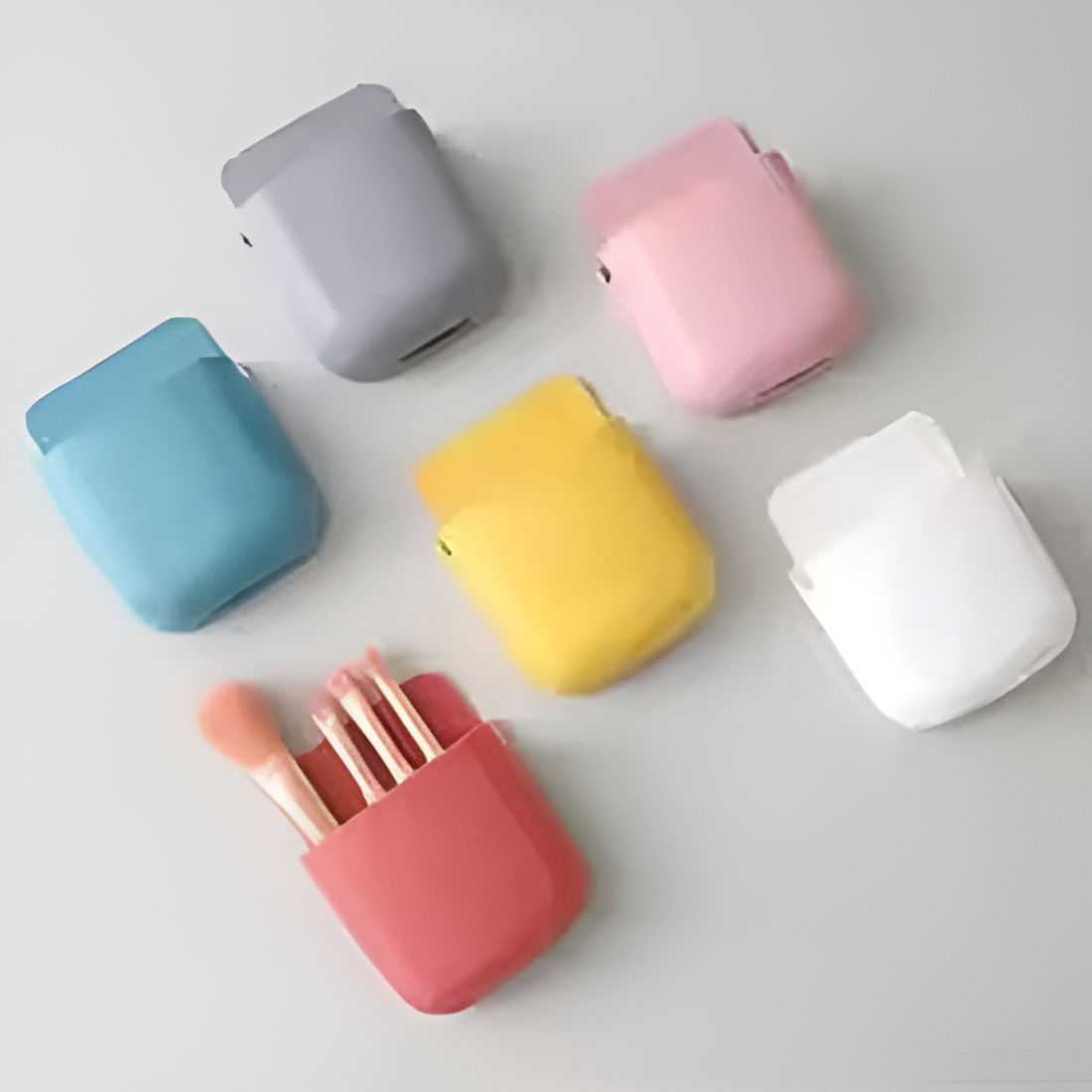 1 Pcs U Shape Wall Mounted Mobile And Remote Holder | Wall Mounted Storage Case for Remote, Toothbrush, Mobile Phone Plug Holder | Multifunctional Storage Holder (random color) View Gallery - Pakistan