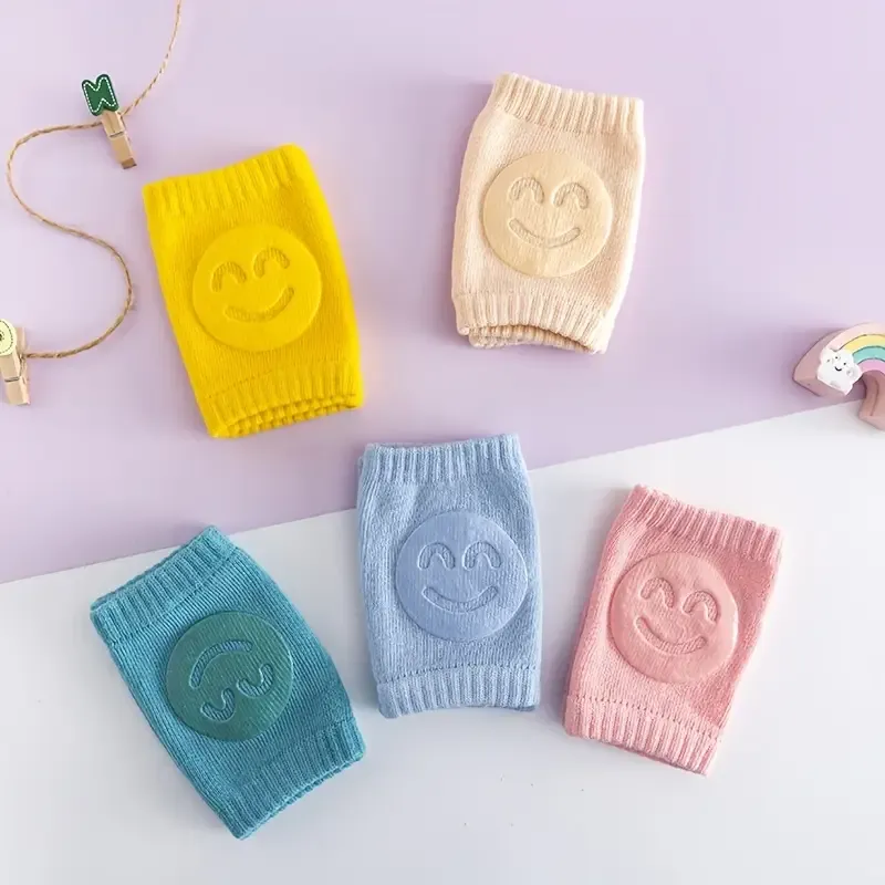 02 Pcs ( Pair ) - Soft &amp; Protective Baby Knee Pads – Cushioned Support for Crawling Infants &amp; Active Toddlers - Random Color View Gallery - Pakistan