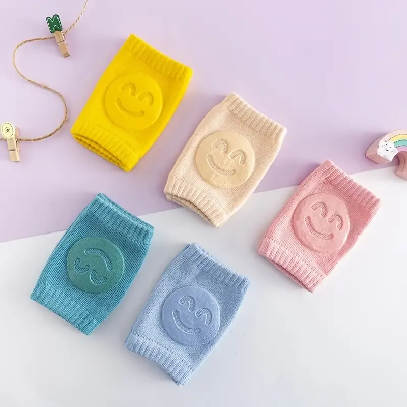 02 Pcs ( Pair ) - Soft &amp; Protective Baby Knee Pads – Cushioned Support for Crawling Infants &amp; Active Toddlers - Random Color View Gallery - Pakistan