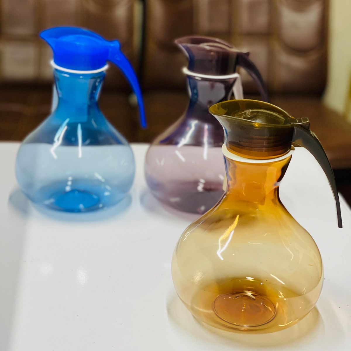 Plastic Shahi Jug Premium Quality Plastic Jug – Royal Design | Large storage jug  | Unique Crystal Shahi Jug (1.75 L) View Gallery - Pakistan