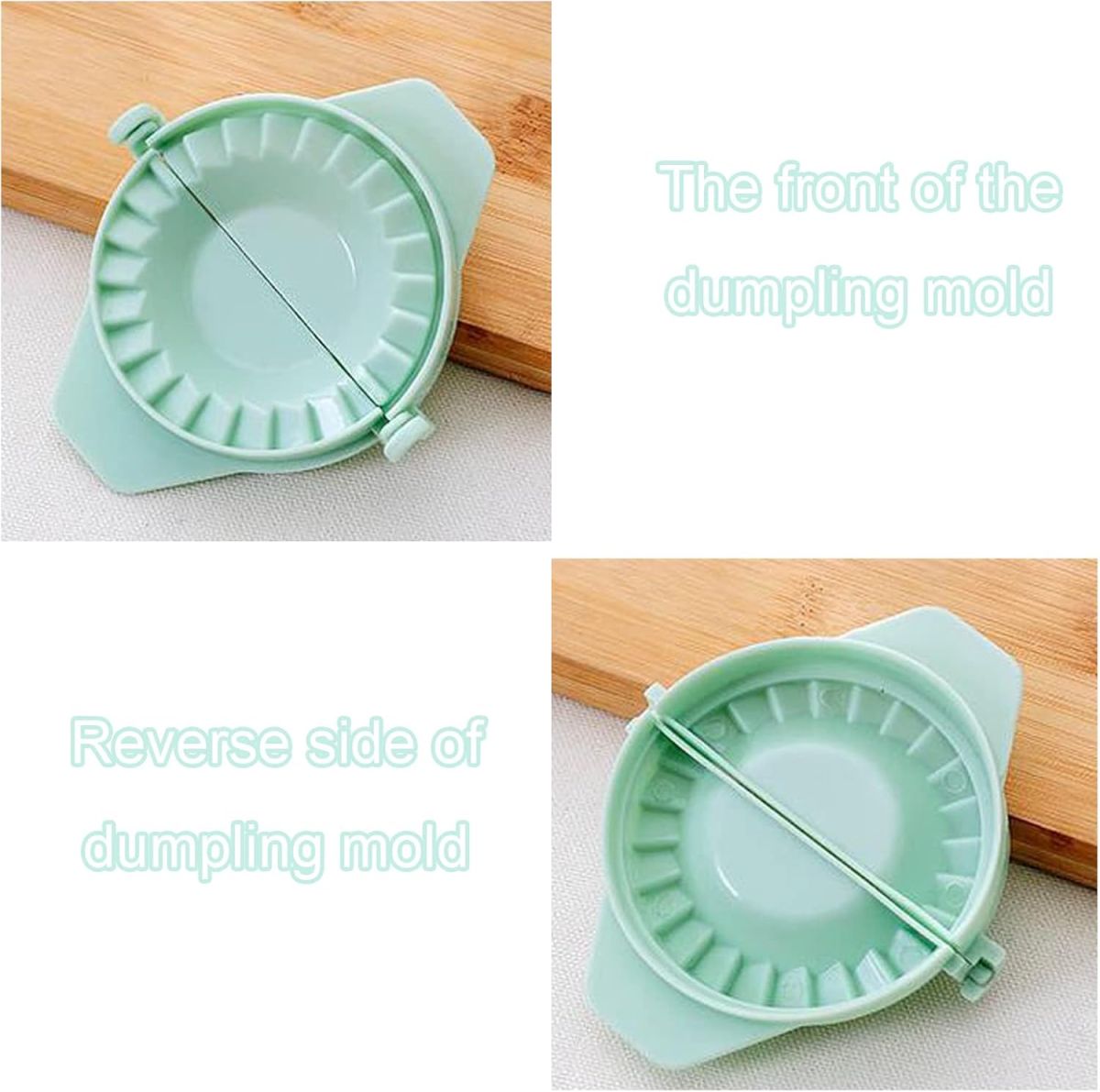 Samosa Maker &amp; Dumpling Shaper – Dough Press Mold for Samosas, Dumplings, Gujiyas, and Stuffed Pastries | Easy-to-Use Kitchen Tool | Random Color View Gallery - Pakistan