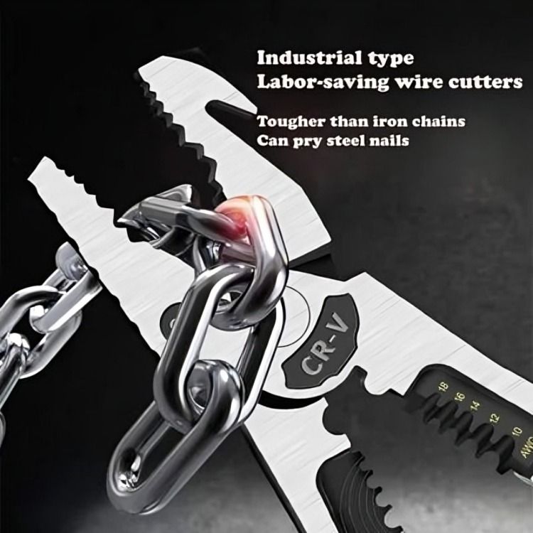 Plier - 5 in 1 Multifunctional Plier | Best Quality Plier For Electric Work | Plier For Household Use &amp; Mechanical Use View Gallery - Pakistan