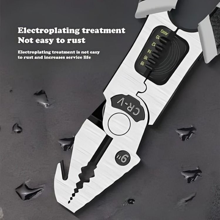 Plier - 5 in 1 Multifunctional Plier | Best Quality Plier For Electric Work | Plier For Household Use &amp; Mechanical Use View Gallery - Pakistan