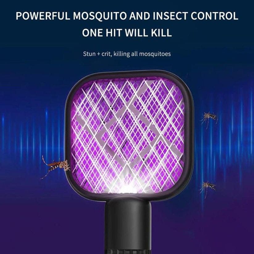 Mini USB Electric Mosquito Racket, Rechargeable Summer Fly Swatters Trap, Mosquito Swatter UV Light Sharp Sparking ( random color) View Gallery - Pakistan