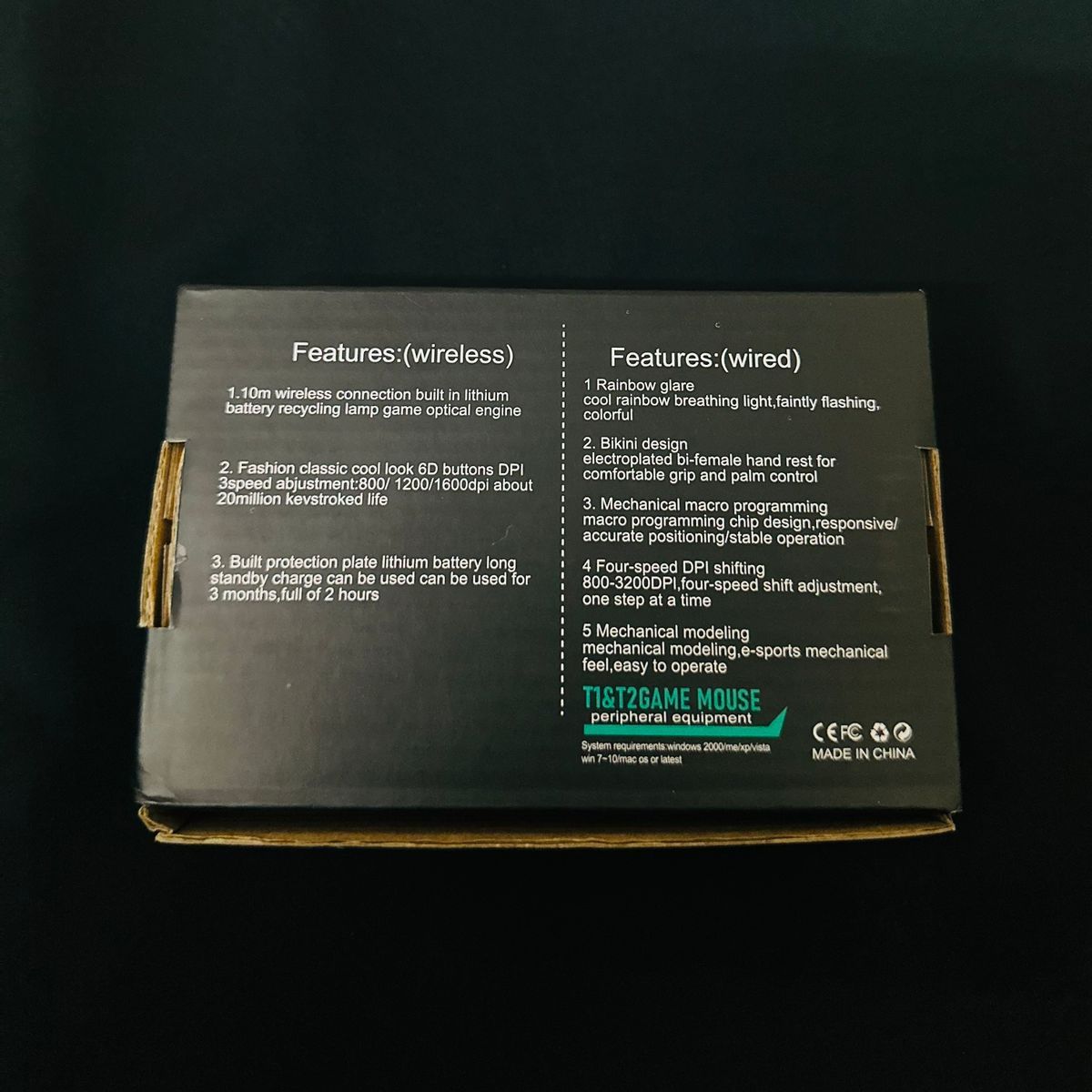 Wireless &amp; Rechargeable Gaming Mouse LED Light Mouse | Ultimate Gaming Wireless Mouse For Laptop PC Computer Gamer View Gallery - Pakistan