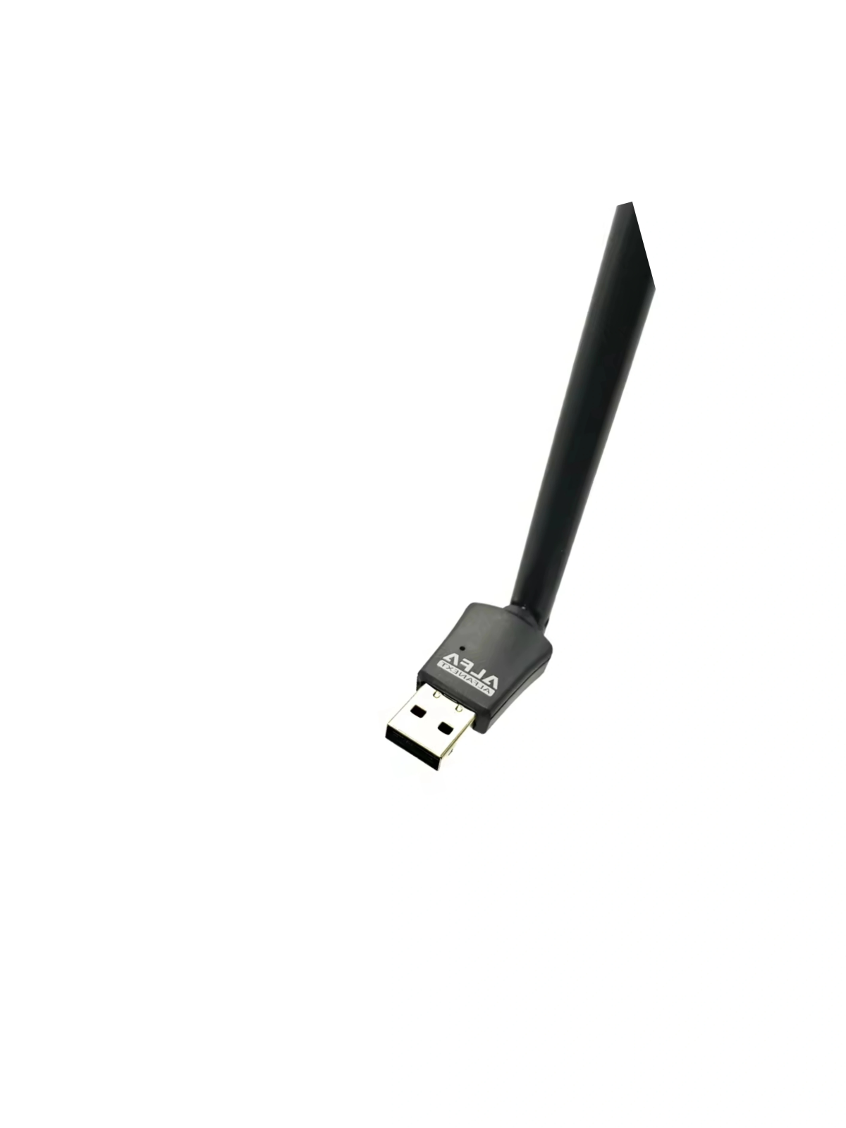 UW11 Alfa Net Wireless-N USB WiFi Adapter with Antenna | 2.4GHz 150/300Mbps High-Speed Network Dongle for PC, Laptop, Windows &amp;amp; Linux – IEEE 802.11b/g/n, Soft AP Utility