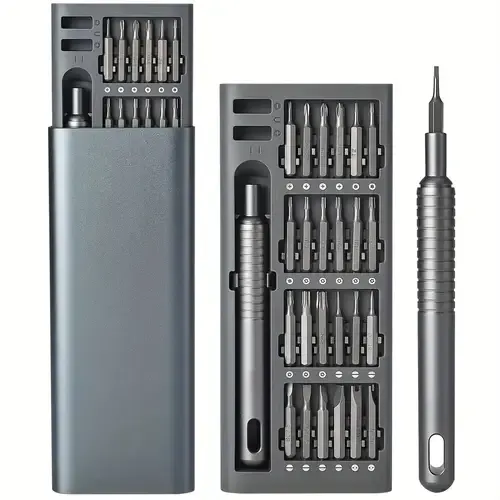 24 in 1 Precision Mini Magnetic Screwdriver Set, 24 in 1 Tool Kit, The Ultimate Electronic Repair Tool Kit for Phone, Tablet, Computer, Laptop, PC, Game Controller, Watch, Precision Screwdriver Set Magnetic View Gallery - Pakistan