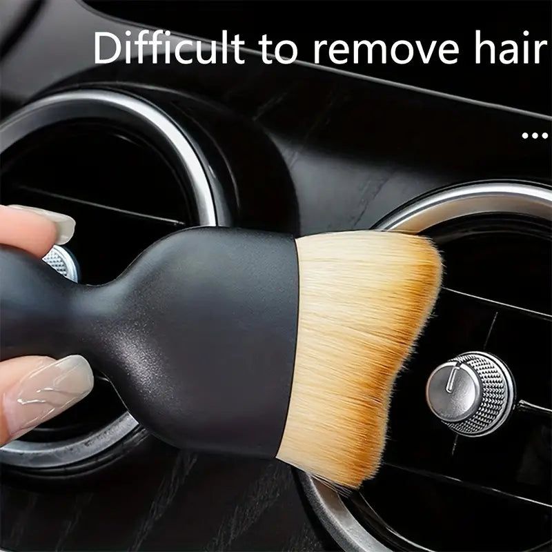 Car Interior Cleaning &amp; Multi functional Brush premium Quality ,Car Cleaning Brush | Soft Hair Brush For cleaning of Small and Tiny Places View Gallery - Pakistan