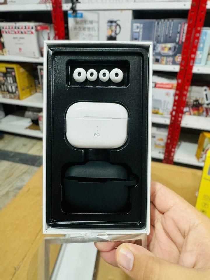 Echo Beat Airpods Pro 02 | Best Quality Airpods Pro 02 - Echo Beat Airpods - White Color View Gallery - Pakistan