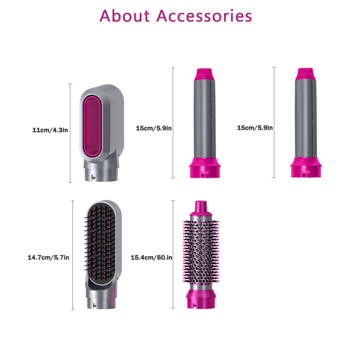 5 in 1 Electric Hair Dryer Brush | Blow Dryer Hair Comb Curling Wand Detachable Brush Kit Negative Ion Straightener Hair Curler ( random color) View Gallery - Pakistan