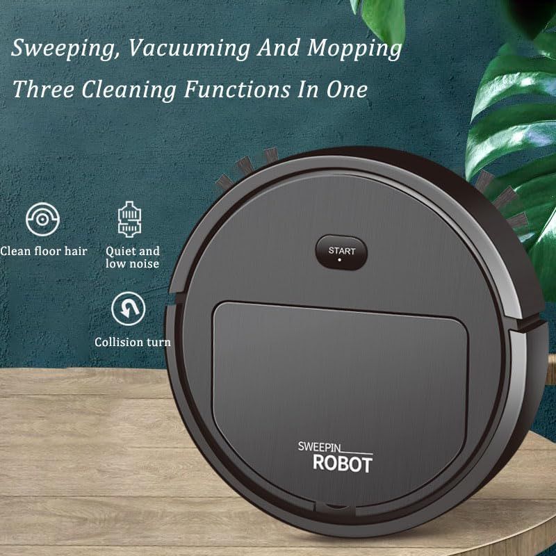 Portable Wireless Smart Mini Sweeping Robot Mopping 3 In1 Rechargeable Cleaning Machine Vacuum Cleaner For Home Office Robot (random colors) View Gallery - Pakistan