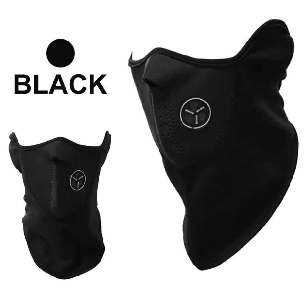 Pack Of 01 Windproof Bike Mask Half Face Motorcycle Masks For Men and Women | Best Quality Bike Mask View Gallery - Pakistan