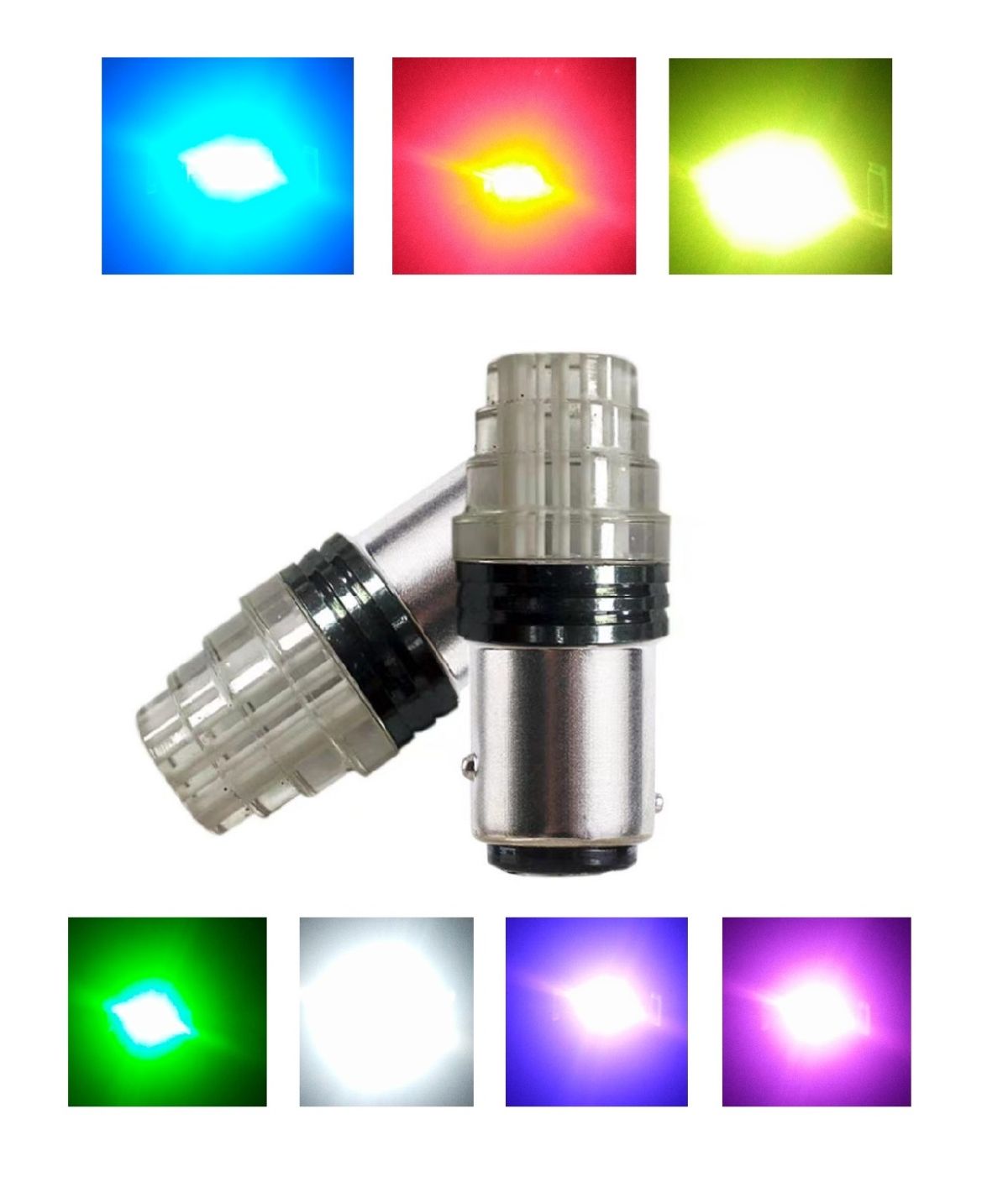 1 Pc LED Bike Back Light Flasher Bulb | Motorcycle Back Light Flasher Bulb | Multi color lights Flasher for bike View Gallery - Pakistan