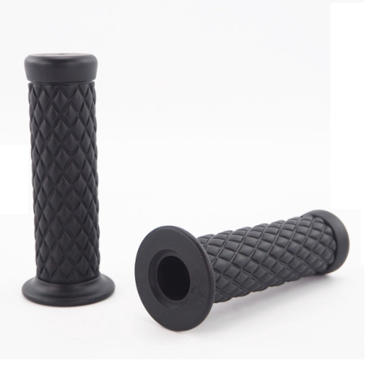 2 Pcs Cafe Racer Handle Grips Silicone Motorcycle Handle Grips Vintage Style Rubber Handle Grips Vintage View Gallery - Pakistan