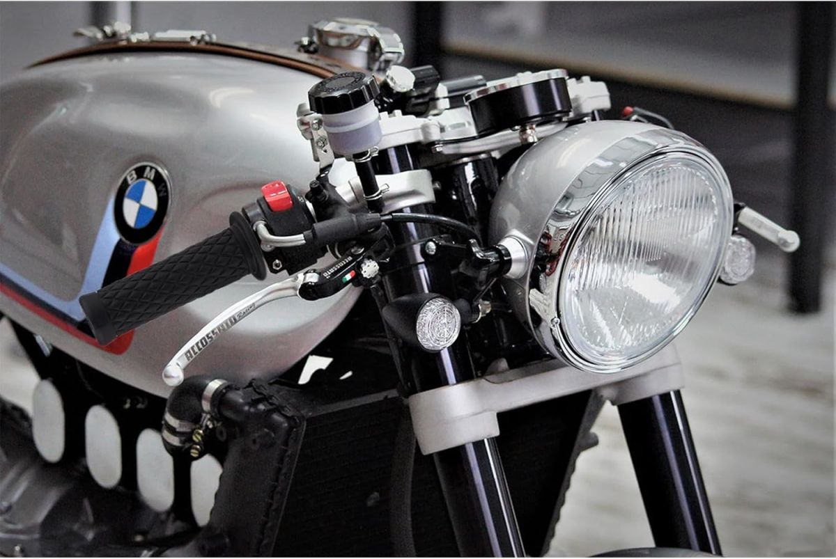 2 Pcs Cafe Racer Handle Grips Silicone Motorcycle Handle Grips Vintage Style Rubber Handle Grips Vintage View Gallery - Pakistan