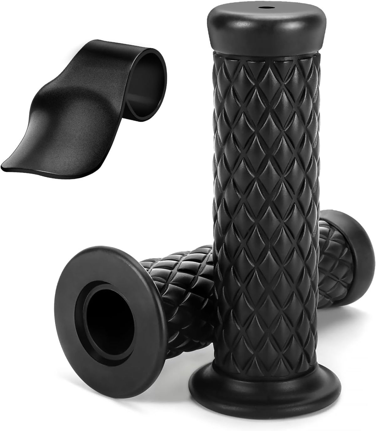 2 Pcs Cafe Racer Handle Grips Silicone Motorcycle Handle Grips Vintage Style Rubber Handle Grips Vintage View Gallery - Pakistan