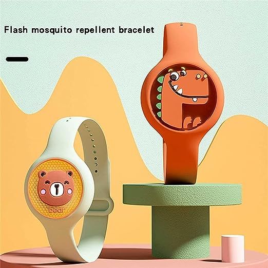 1 Pc Kid-Friendly Mosquito Repellent Wristband | Anti-Repellent Mosquito Band For Kids (Random color) View Gallery - Pakistan