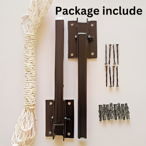 Cloth Drying Stand (24 Inches) with Free Rope Foldable Wall Mounted Heavy Duty Cloth Dryer for Laundry – Space Saver, Modern Hanger Stand View Gallery - Pakistan