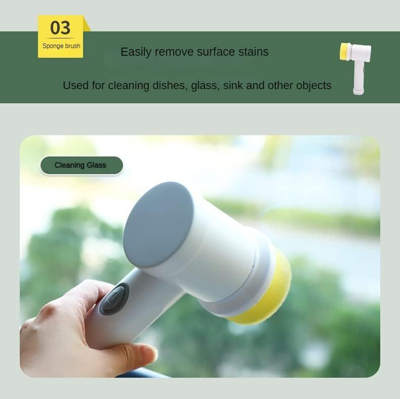 Magic Brush Wireless Battery Cleaning Brush Bathtub Tile Professional Cleaning Brush Rechargeable View Gallery - Pakistan