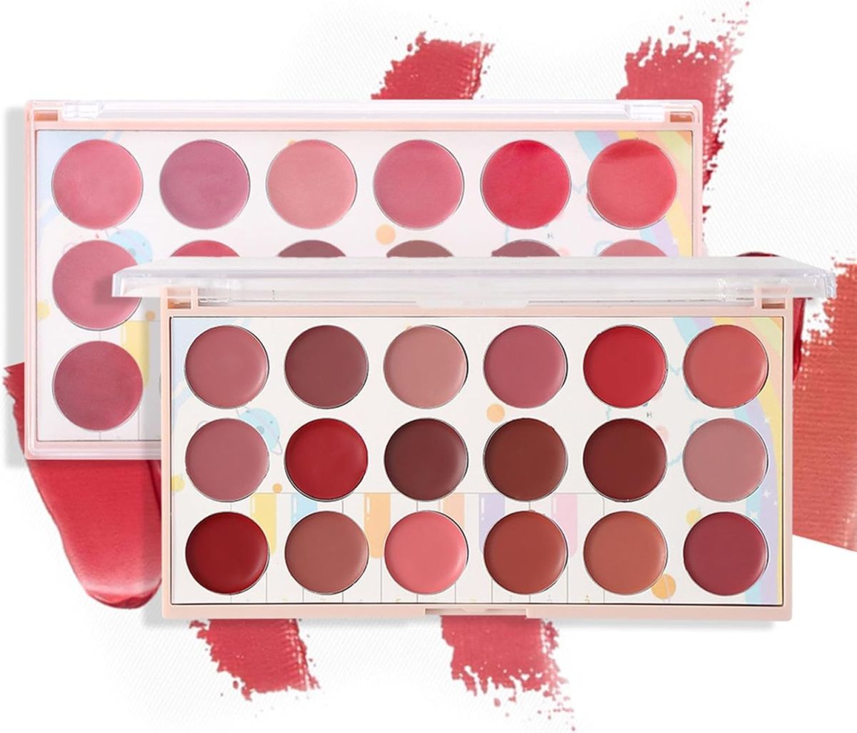 Moccallure Professional 18-Colors Lipstick Kit – Long-Lasting, Hydrating &amp; Compact | Unisex Makeup Set View Gallery - Pakistan