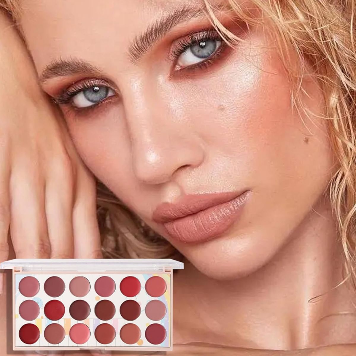 Moccallure Professional 18-Colors Lipstick Kit – Long-Lasting, Hydrating &amp; Compact | Unisex Makeup Set View Gallery - Pakistan