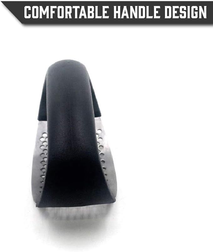 Garlic Press Rocker - Stainless Steel Garlic Press, Versatile Garlic Crusher, Easy to Use and Store Garlic Mincer – Effortless Cleanup and Dish Safe Garlic Grater(random color) View Gallery - Pakistan