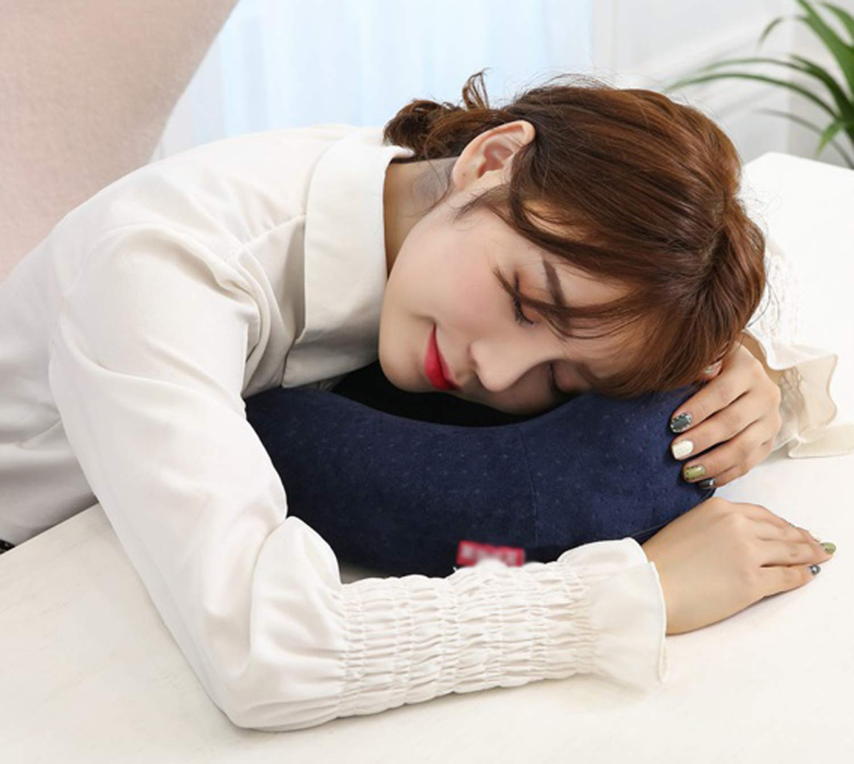 Imported U Shaped Pillows for Sleeping - Portable Travel Neck Pillows for Adults - Neck Pillow for Flight, Car &amp; Home - Random Color ( Multi Design) View Gallery - Pakistan